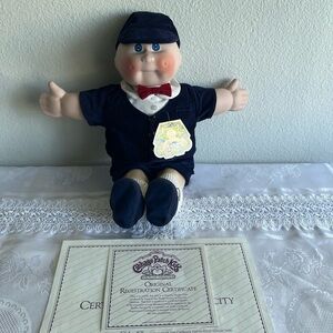 Vtg 1984 Cabbage Patch Kids PORCELAIN DOLL COLLECTION Applause Jeffrey Nicholas